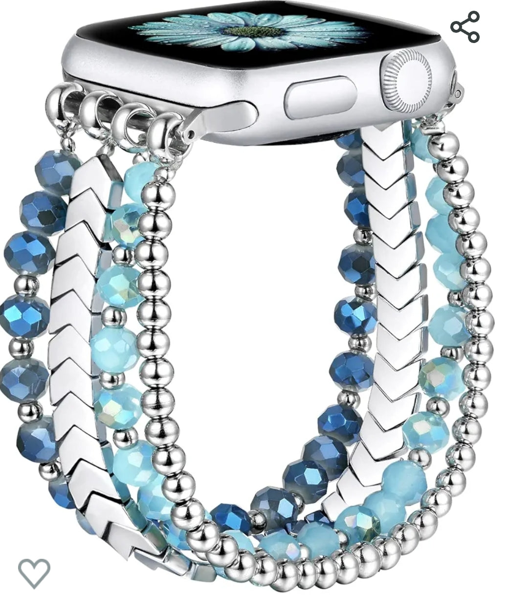 Apple Watch Beaded Bracelet Bands