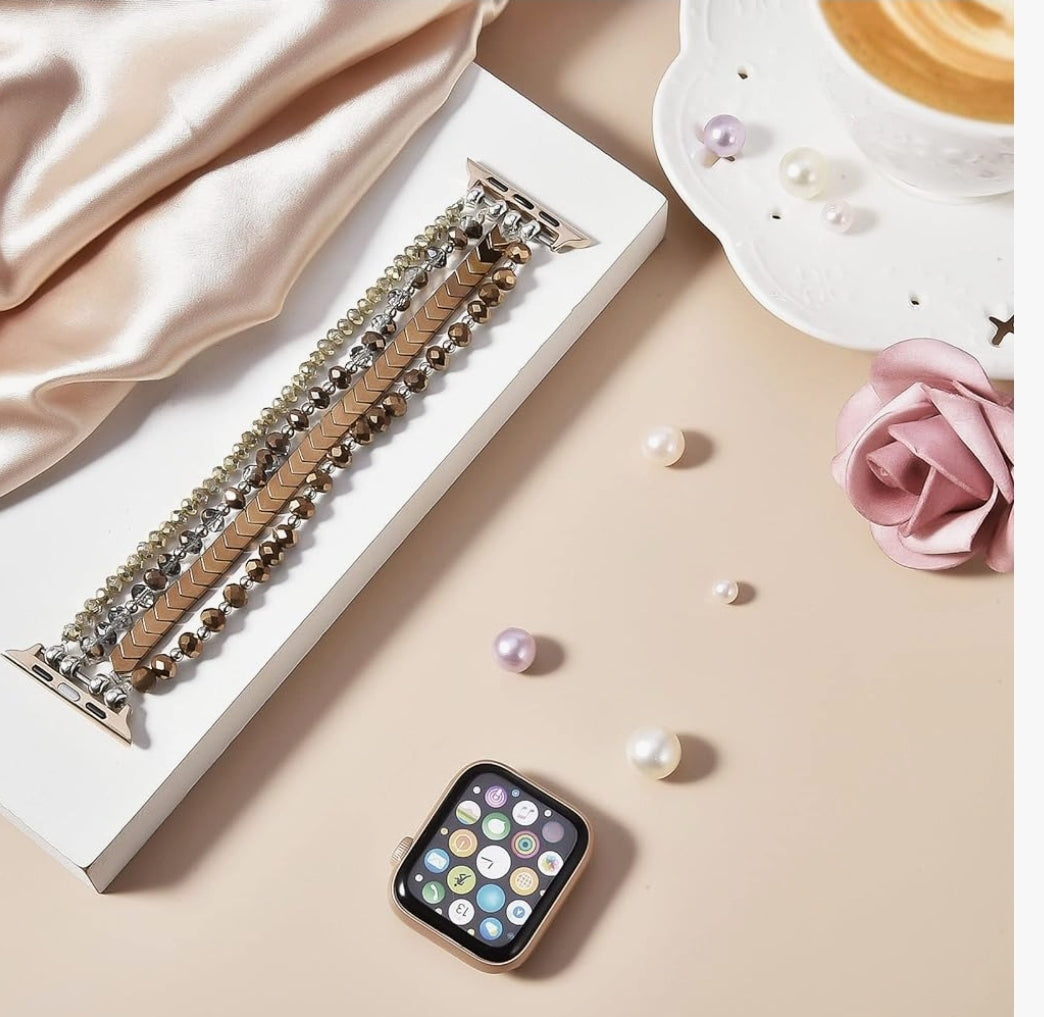 Apple Watch Beaded Bracelet Bands