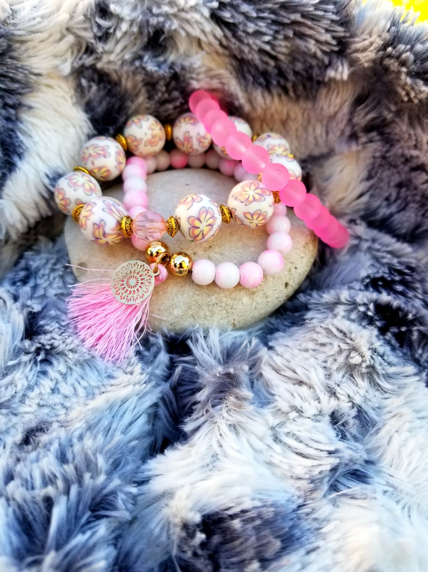 Flower Bracelets - Her Jewel•ry Box