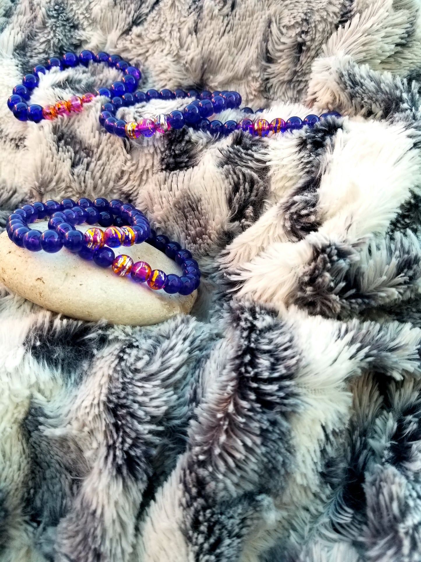 Galaxy Beaded Bracelet - Her Jewel•ry Box