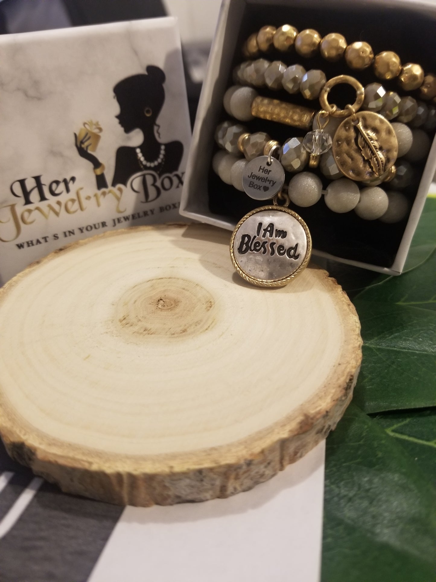 I'm Blessed Bracelet Set - Her Jewel•ry Box