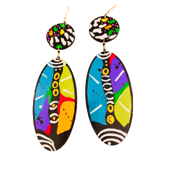Surfboard Drop Earrings