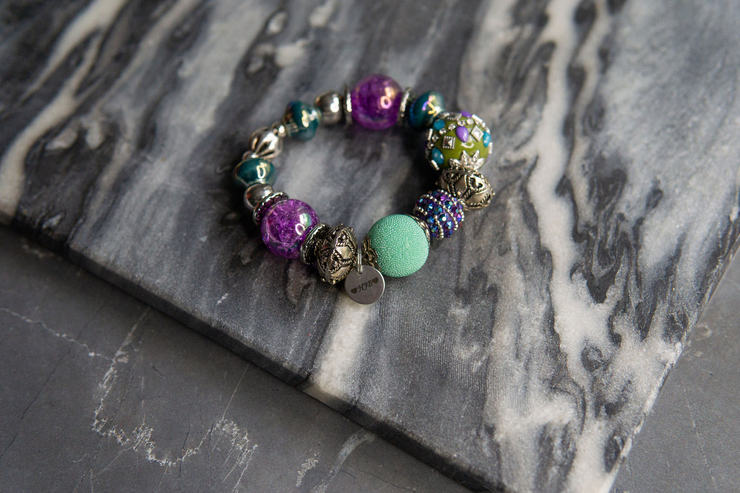 Mardigras Beaded Bracelet