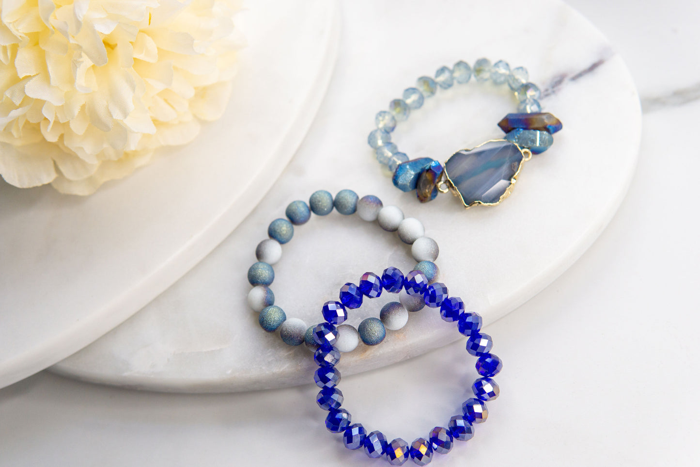 Ocean Blues Bracelet Set