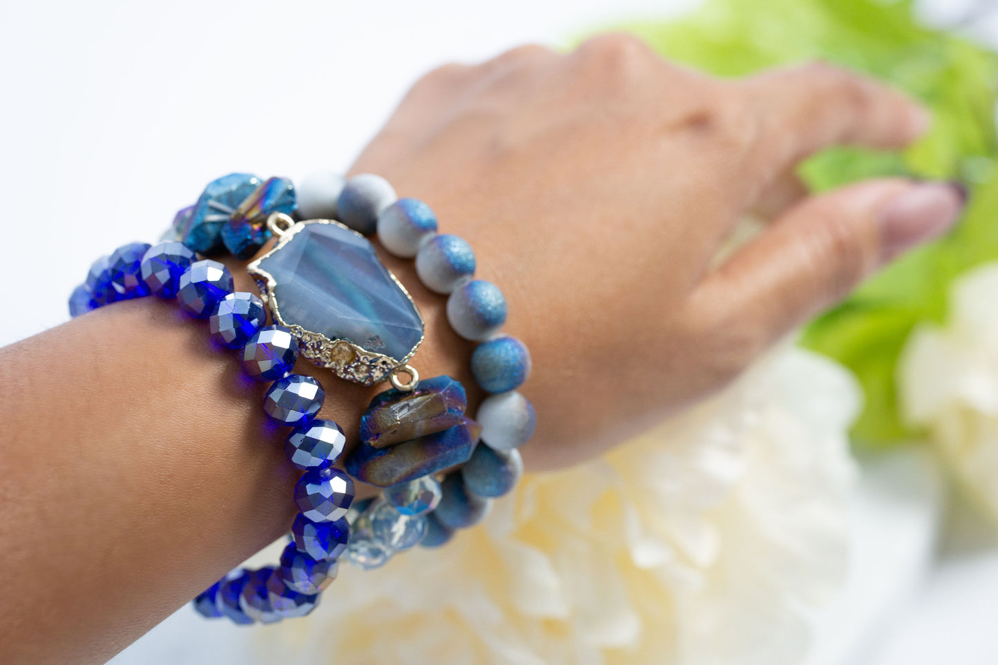 Ocean Blues Bracelet Set