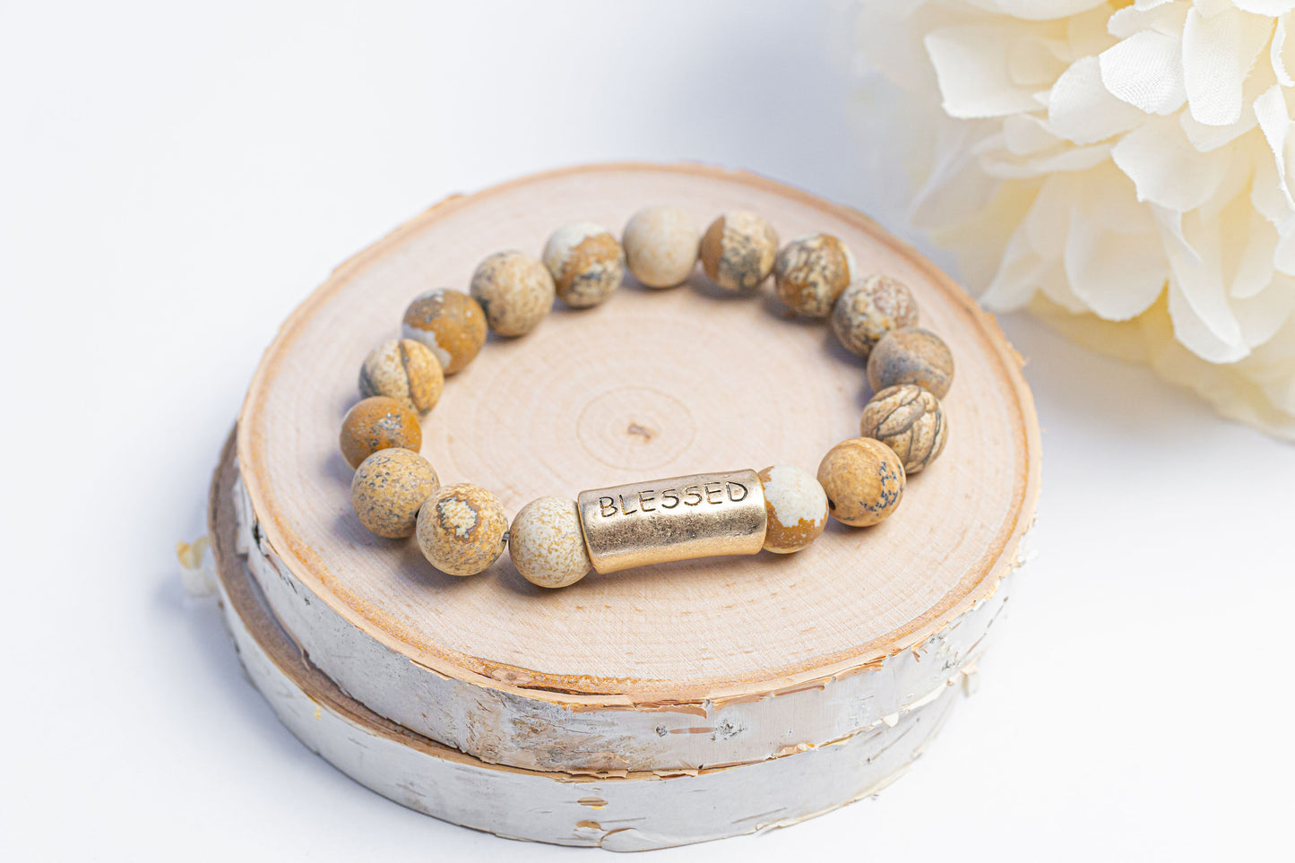 Blessed Natural Stone Bracelet