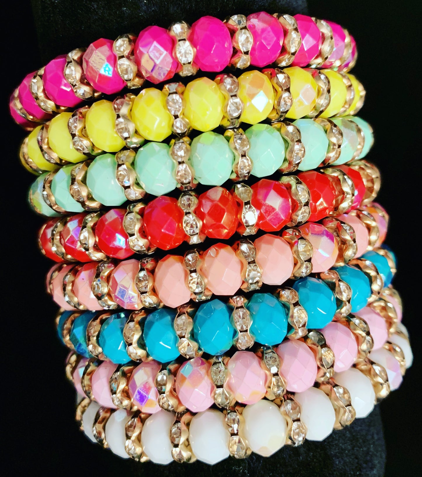 Skittles stretch bracelts - Her Jewel•ry Box