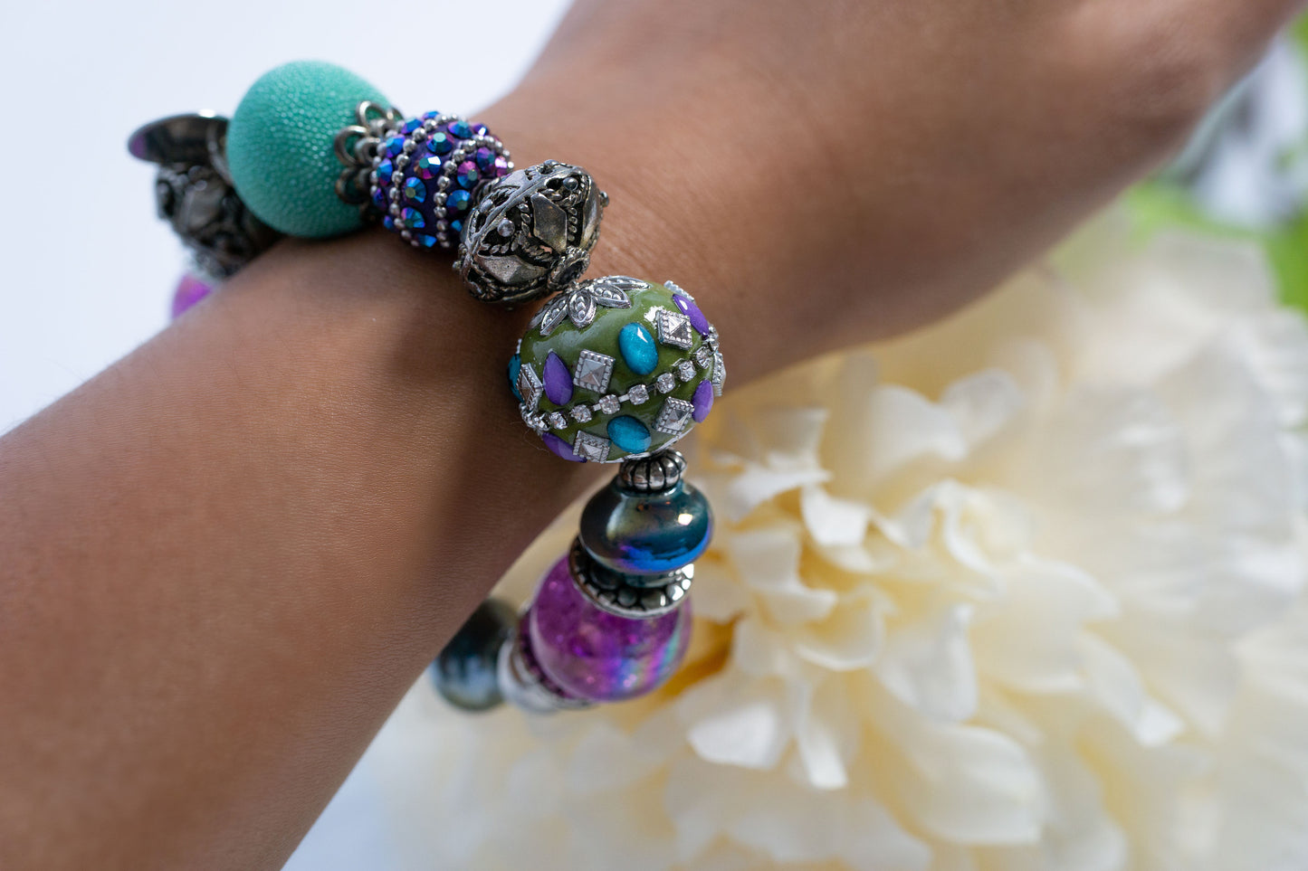 Mardigras Beaded Bracelet