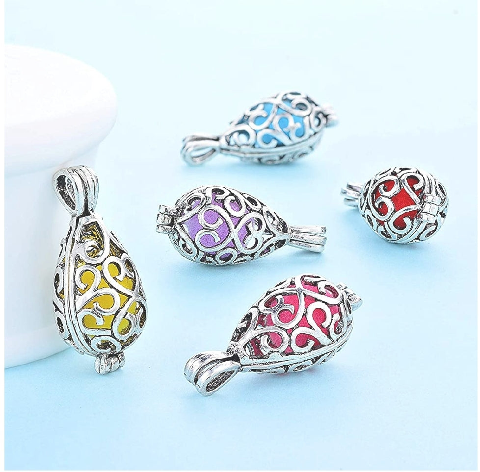 Tear Drop Aromatherapy Necklace - Her Jewel•ry Box