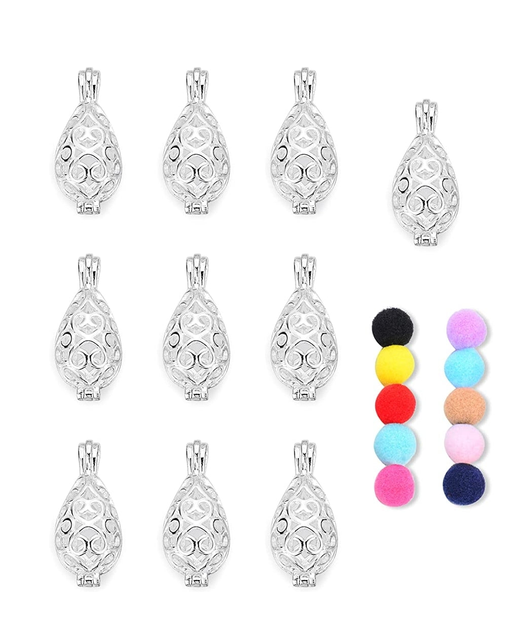 Tear Drop Aromatherapy Necklace - Her Jewel•ry Box