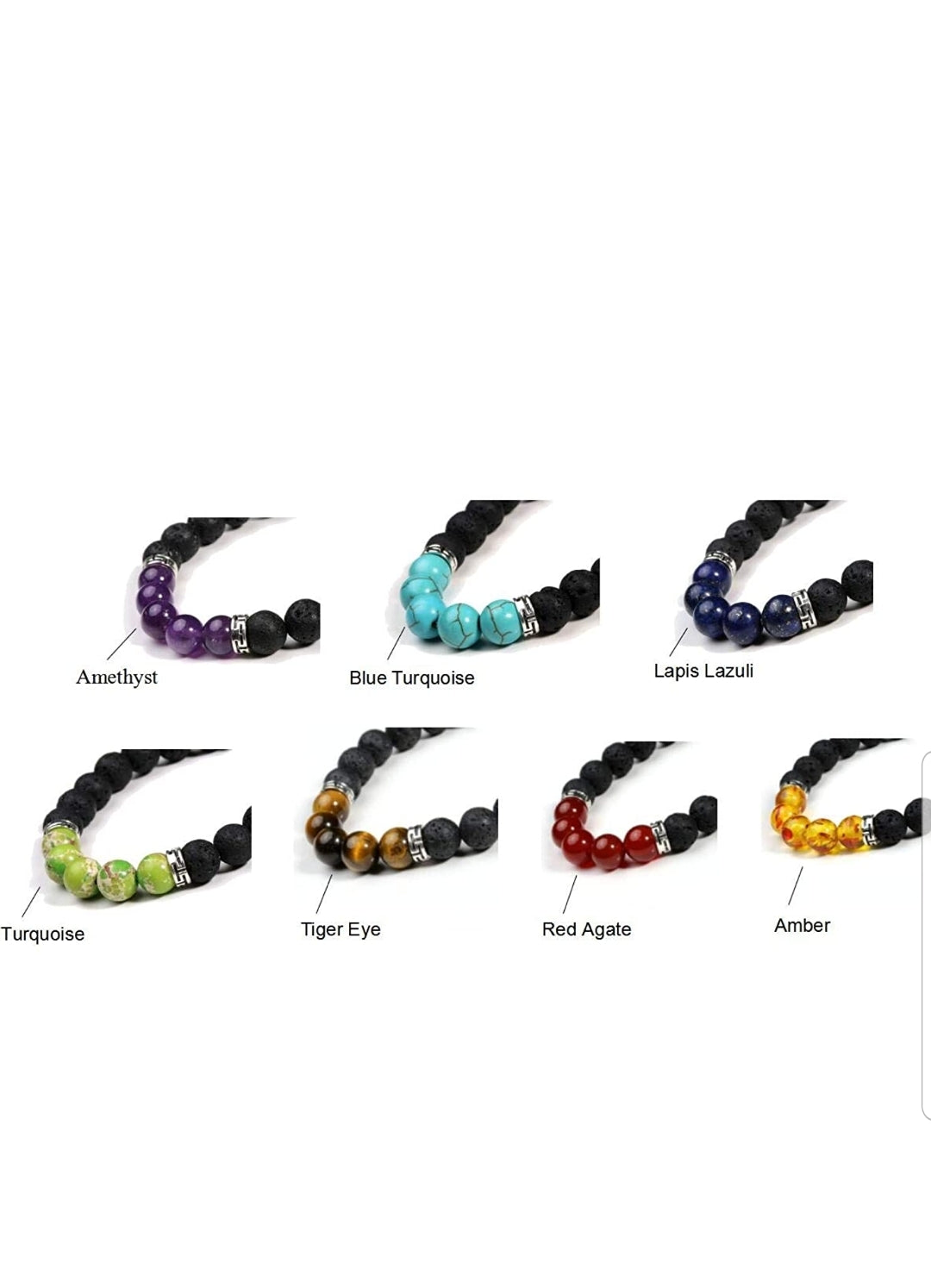 Multi-color Lava Aromatherapy Bracelet - Her Jewel•ry Box