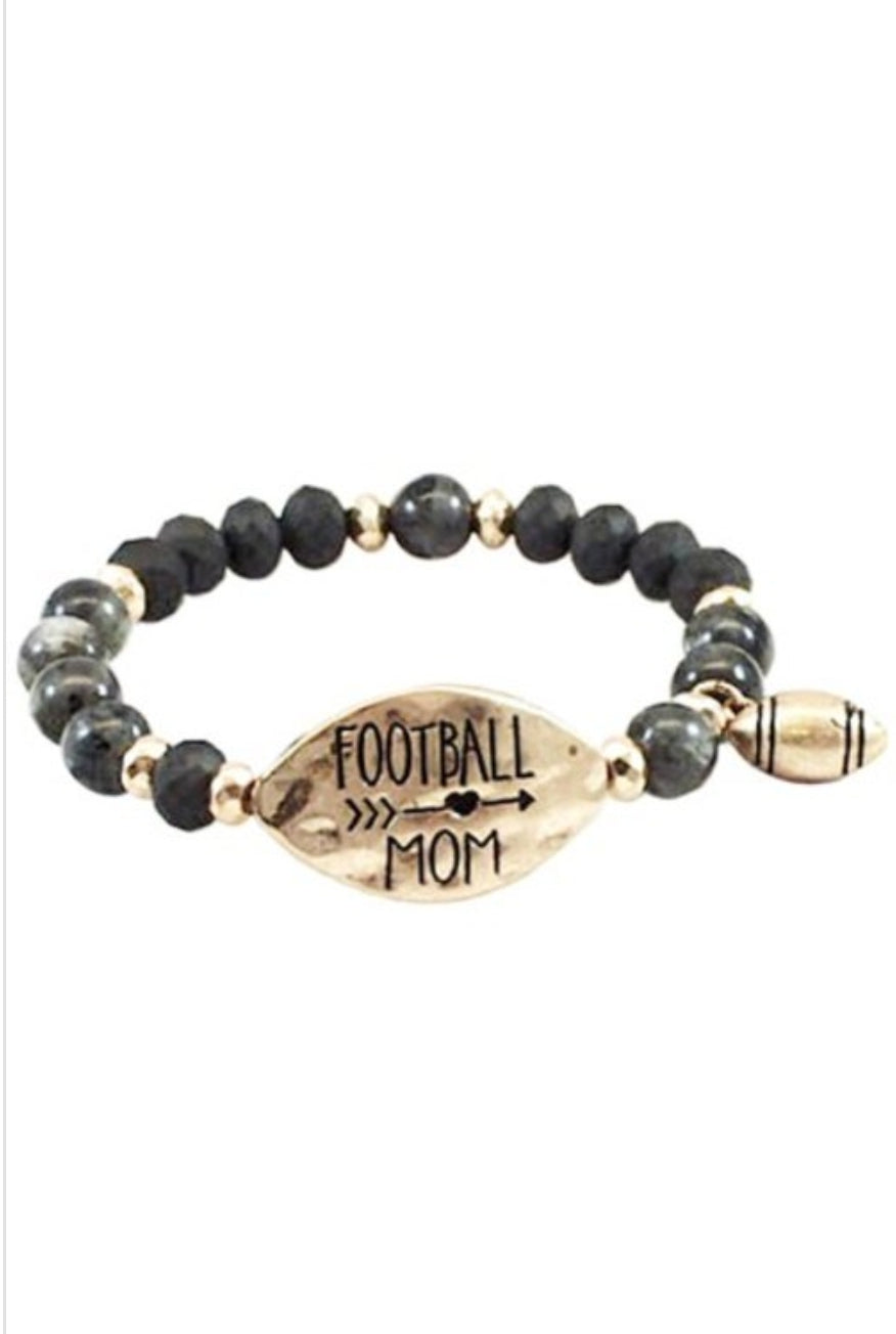Foot Ball Mom Bracelet - Her Jewel•ry Box
