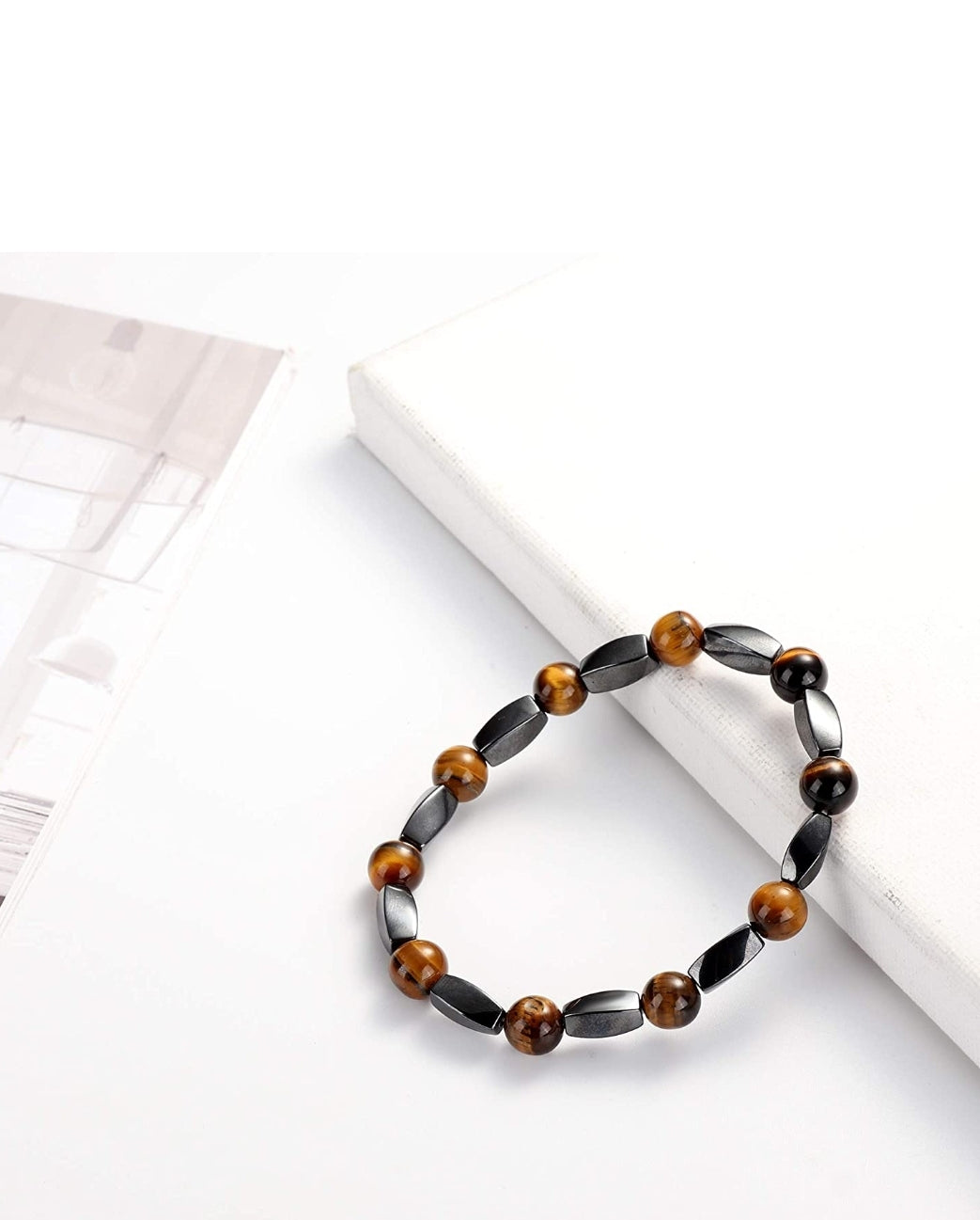 Twisted Hematite Bracelet - Her Jewel•ry Box