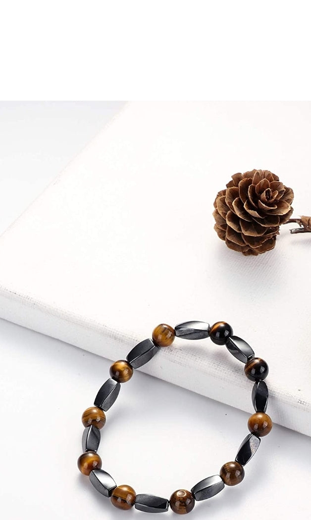 Twisted Hematite Bracelet - Her Jewel•ry Box