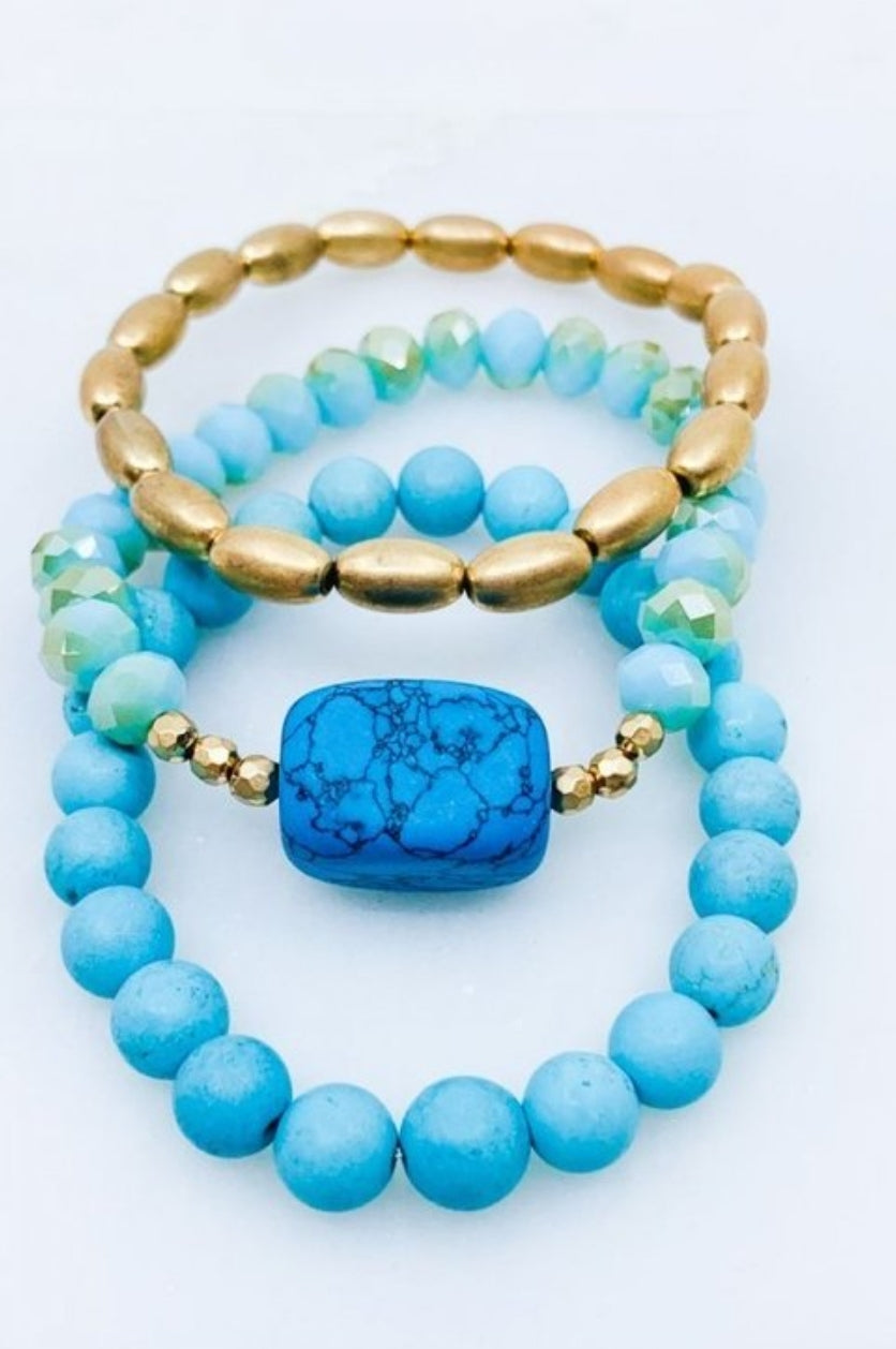 Marblelous Bracelet Set - Her Jewel•ry Box