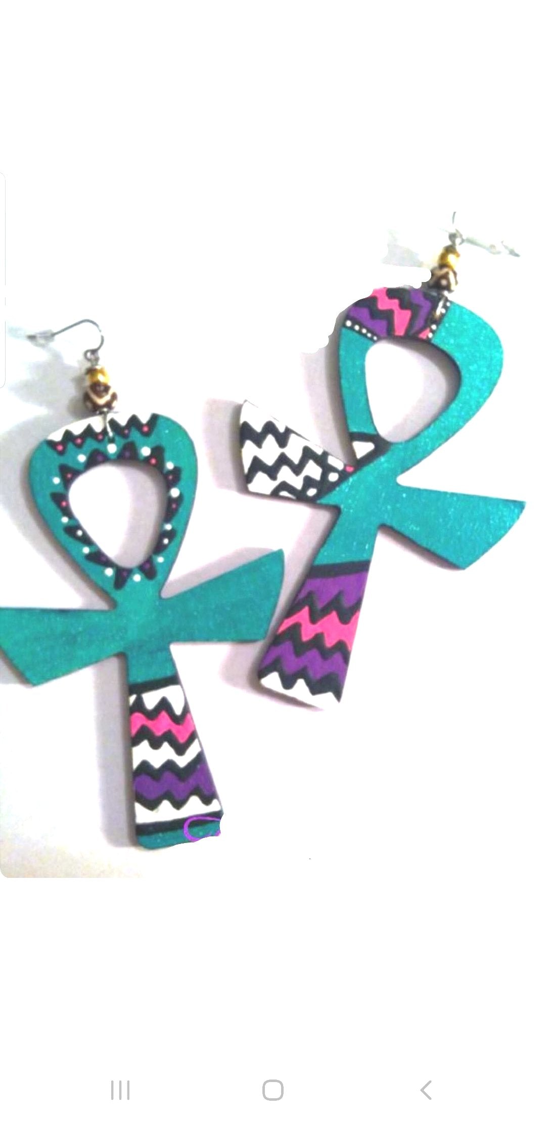 Zig Zag Ankh - Her Jewel•ry Box