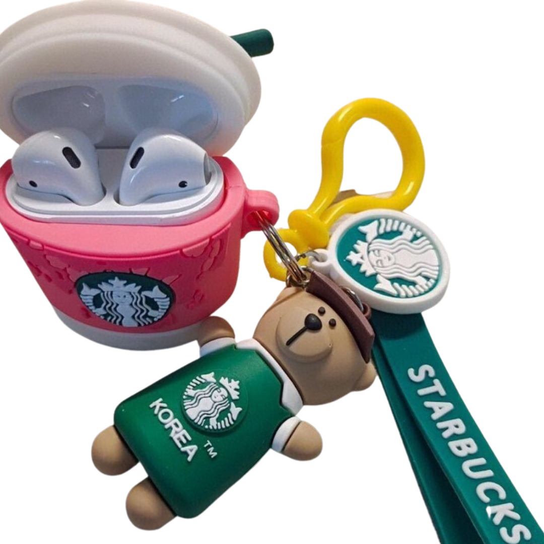 Starbucks Pink Frappuccino Airpod Case