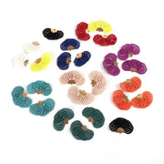 Flirty Velvet Fabric Earrings - Her Jewel•ry Box