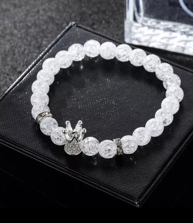 Crown Sparkling Cubic Zirconia Bracelet - Her Jewel•ry Box