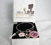 Designer Inspired Wire Bangle - Her Jewel•ry Box