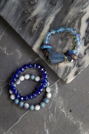 Ocean Blues Bracelet Set