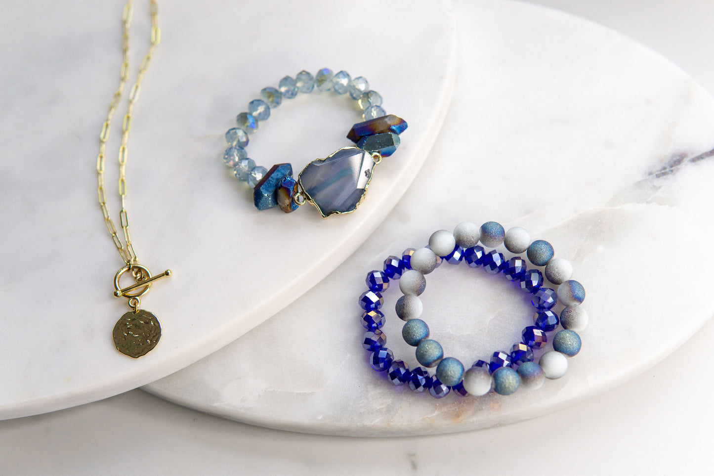 Ocean Blues Bracelet Set