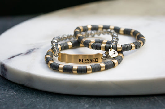 3 Piece Blessed  Bracelet Set