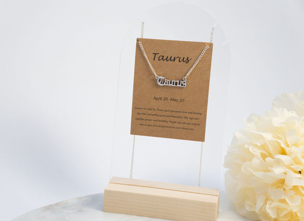 Zodiac Necklace - Her Jewel•ry Box