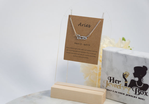 Zodiac Necklace - Her Jewel•ry Box