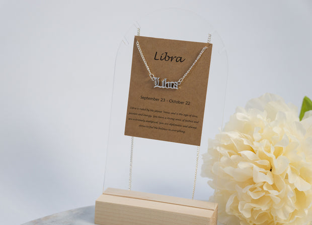 Zodiac Necklace - Her Jewel•ry Box