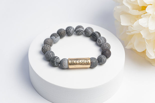 Blessed Natural Stone Bracelet