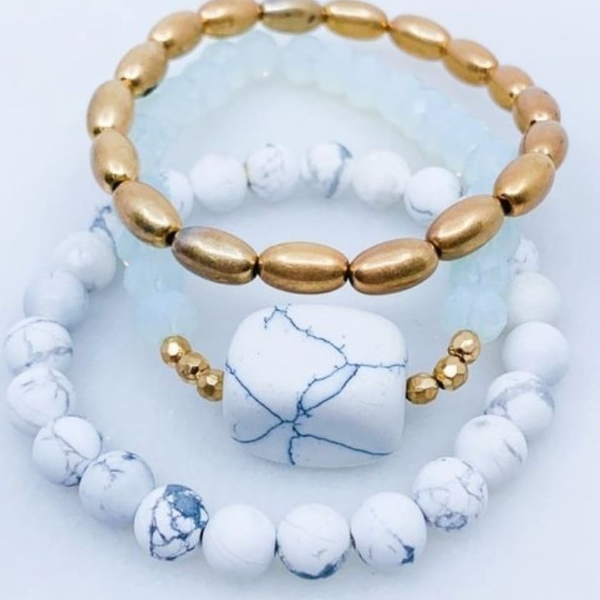 Marblelous Bracelet Set - Her Jewel•ry Box