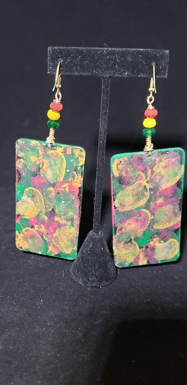 Africa Wood Earrings - Her Jewel•ry Box