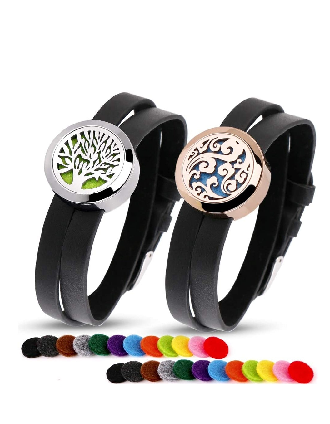Tree of Life Aromatherapy Essential Oil Diffuser Bracelets - Her Jewel•ry Box