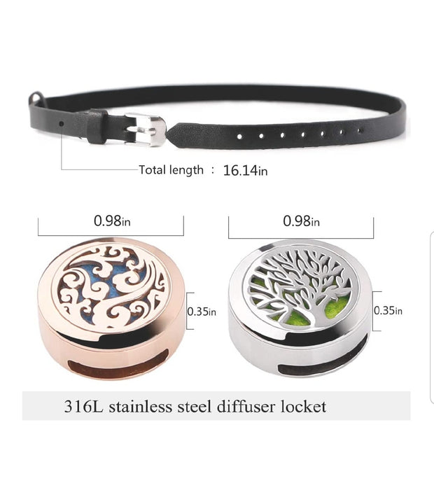 Tree of Life Aromatherapy Essential Oil Diffuser Bracelets - Her Jewel•ry Box