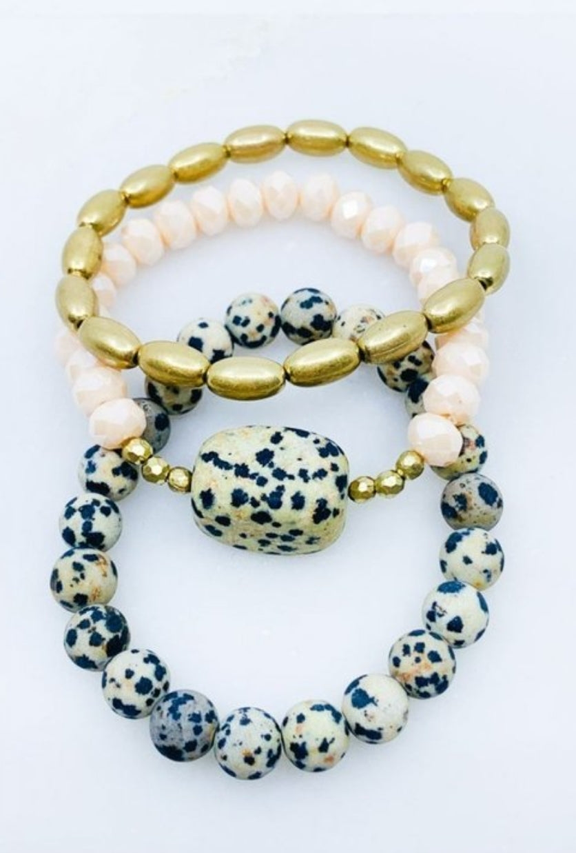 Marblelous Bracelet Set - Her Jewel•ry Box