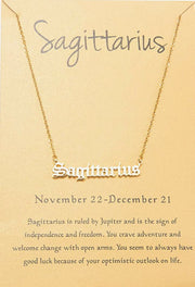 Zodiac Necklace