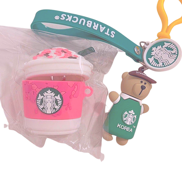 Starbucks Pink Frappuccino Airpod Case